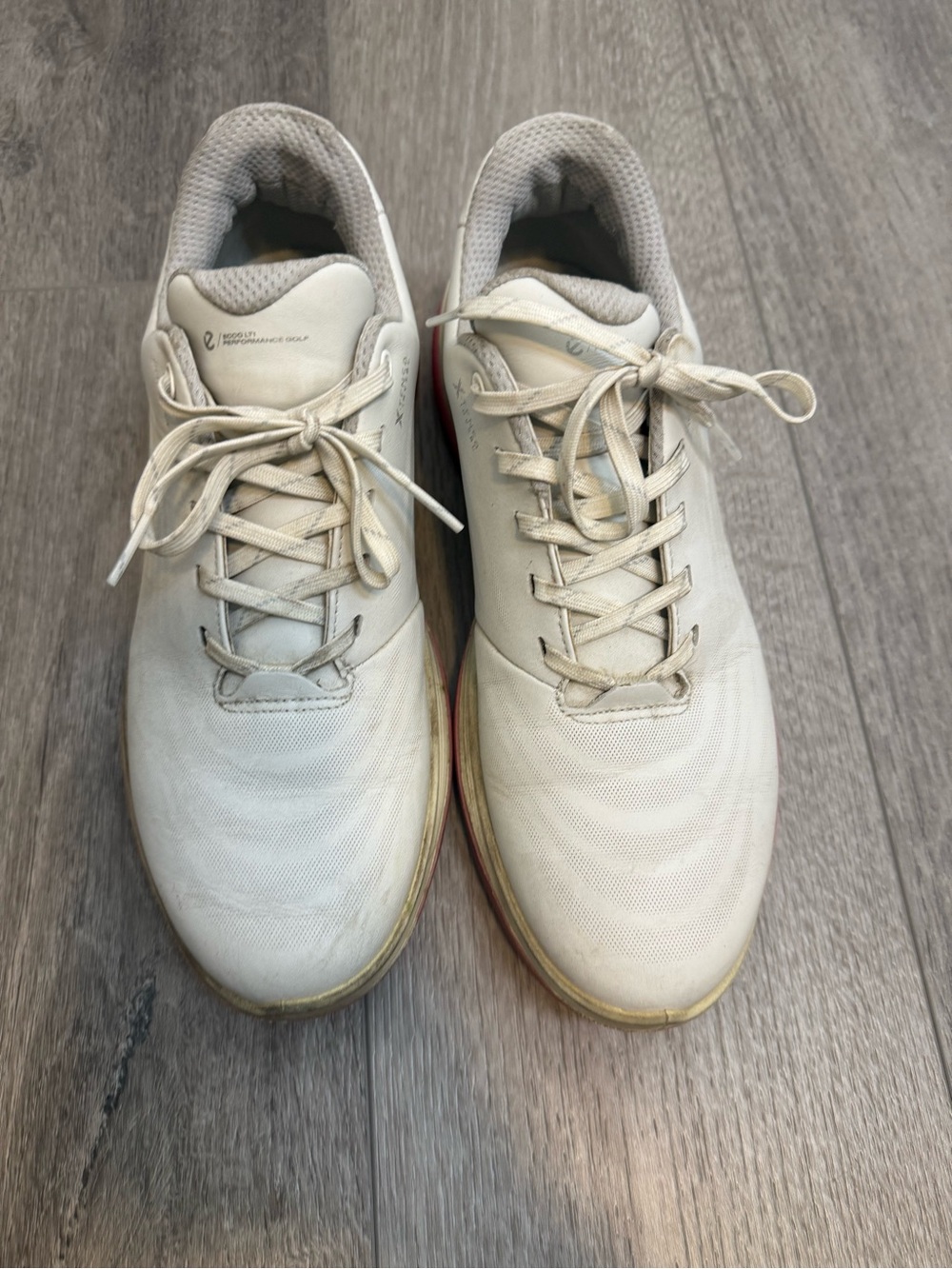 Ecco Womens Golf Shoe Waterproof Leather LT1 size 10 - Picture 2 of 12